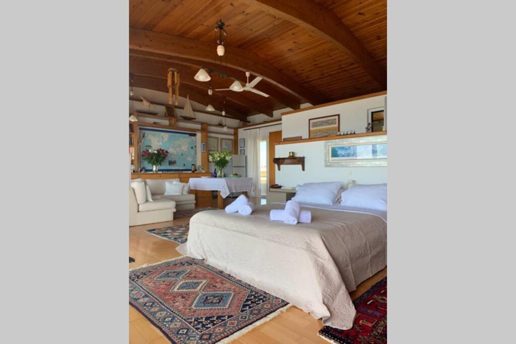 מיתיקאס 360º Suite With Endless Views To The Ionian Sea מראה חיצוני תמונה